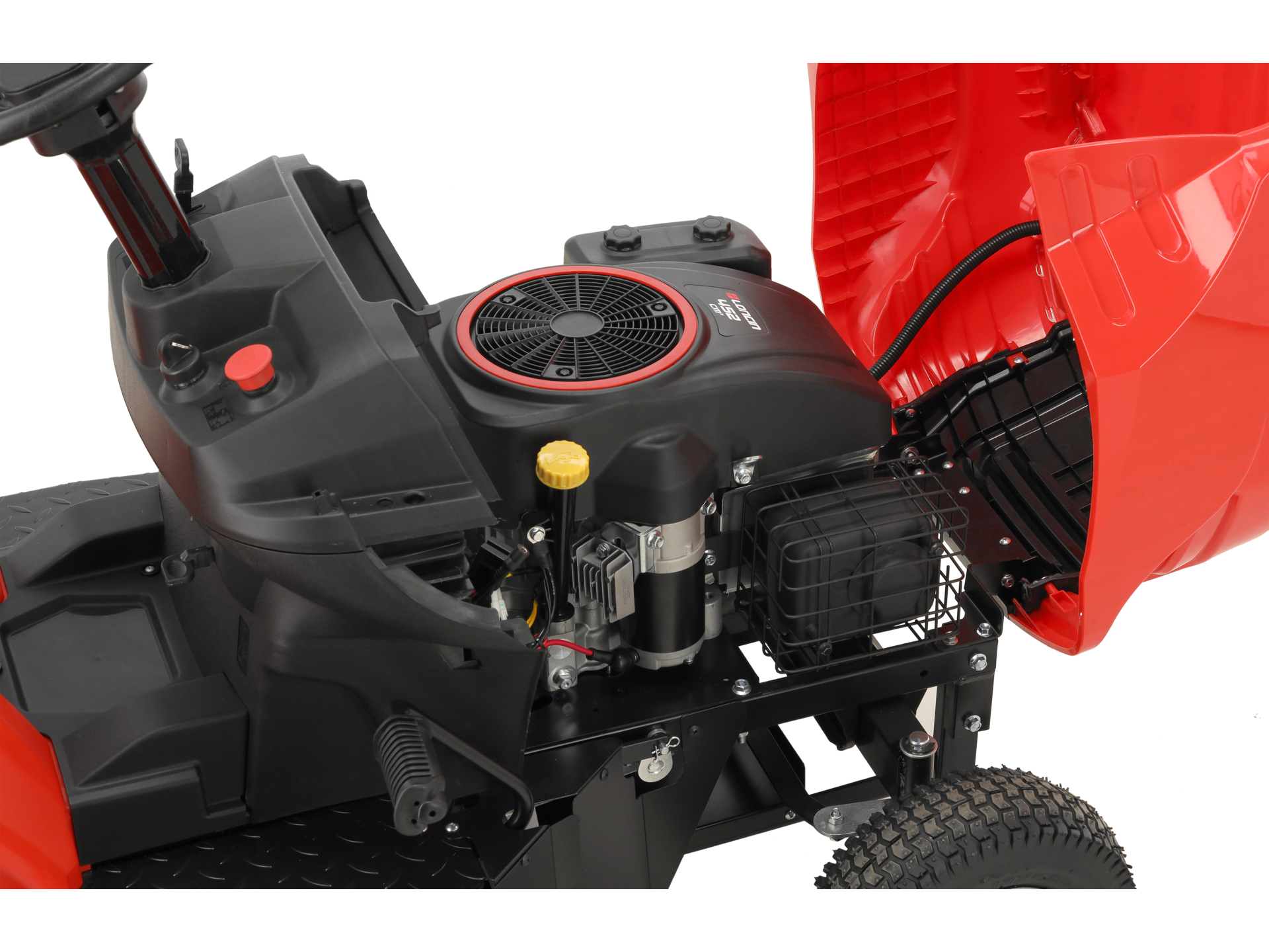 Benzīna dārza traktors