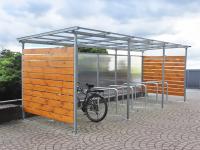 Velo novietne 10 velosipēdiem / 420 cm