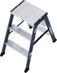 Mājsaimniecības kāpnes 2x3, SePro - anodēta - 2.20m