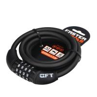 FASTER TOOLS spirālveida velosipēda slēdzene fi 10mm x 1.8m kodēta