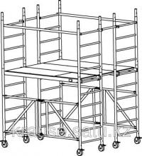 PROTEC XS-P Mobilā platforma, platums 1,9 m, darba augstums 3,7 m