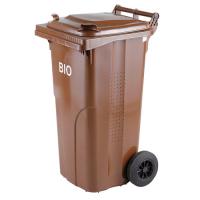 Plastmasas konteiners - 120 l - bio ar restīti