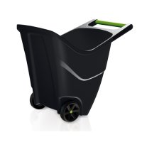 Plastmasas ratiņi Load & Go II. - 85 l - melns