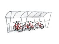 Velo nojume tikai segta, 15 velosipēdiem / 630 cm