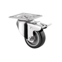 Mašīnas ritenis ar bremzi 50 mm