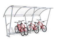 Velo nojume tikai segta, 10 velosipēdiem / 420 cm