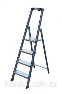 Anodētas mājsaimniecības kāpnes, 7 pak., 125 mm - 3.50m