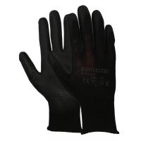 PROTECT2U Darba cimdi BLACK LINE 9 Pakaramais