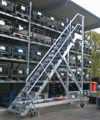 Kapnes KRAUSE ar platformu un margām 600 mm