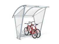 Velo nojume ar sānu sienām 5 velosipēdiem / 210 cm
